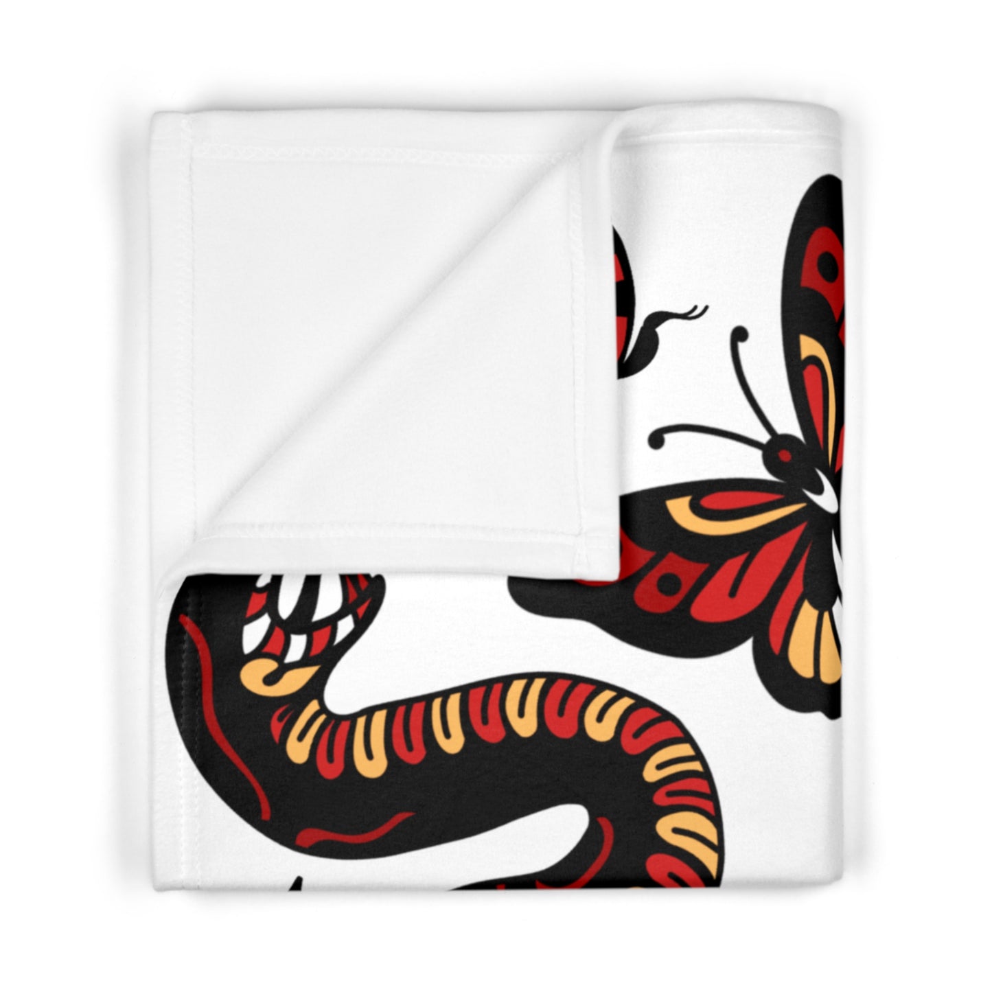 Girly Flash Tattoo Soft Fleece Baby & Toddler Blanket